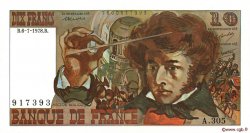 10 Francs BERLIOZ FRANCE  1978 F.63.24 AU