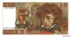 10 Francs BERLIOZ FRANKREICH  1978 F.63.24 VZ