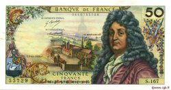 50 Francs RACINE FRANCIA  1970 F.64.17 q.SPL