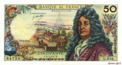 50 Francs RACINE FRANKREICH  1973 F.64.23 fST+