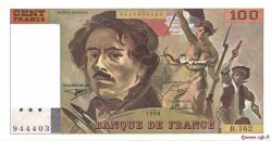 100 Francs DELACROIX imprimé en continu FRANCIA  1990 F.69bis.02b SC