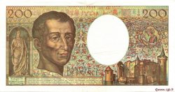 200 Francs MONTESQUIEU FRANCE  1992 F.70.12b XF-