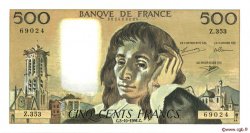 500 Francs PASCAL FRANCE  1991 F.71.48 UNC-