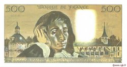 500 Francs PASCAL FRANCIA  1992 F.71.49 SC+