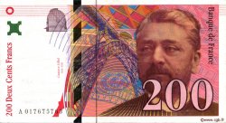 200 Francs EIFFEL FRANCIA  1996 F.75.02 q.SPL
