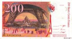 200 Francs EIFFEL FRANCE  1996 F.75.02 XF-