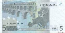 5 Euro Fauté EUROPA  2002 €.100.21 q.SPL