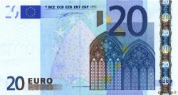 20 Euro EUROPA  2002 €.120.11 AU+