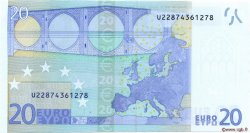 20 Euro Fauté EUROPA  2002 €.120.26 UNC-