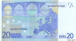 20 Euro EUROPA  2002 €.120.26 AU+