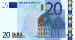 20 Euro EUROPA  2002 €.120.28 FDC