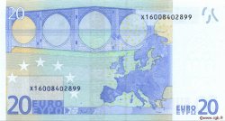 20 Euro EUROPA  2002 €.120.28 FDC