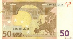 50 Euro EUROPA  2002 €.130.01 VF+