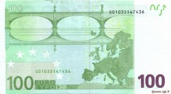 100 Euro EUROPA  2002 €.140.05 VF