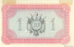 1 Franc Annulé MARTINIQUE  1915 P.10s AU
