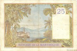 25 Francs MARTINIQUE  1934 P.12 SS