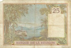25 Francs REUNION ISLAND  1944 P.23 F-