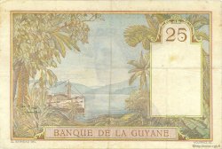 25 Francs FRENCH GUIANA  1942 P.07 BB