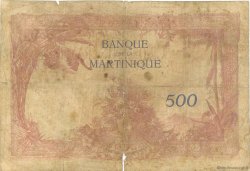 500 Francs MARTINIQUE  1945 P.14 SGE