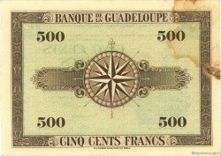 500 Francs GUADELOUPE  1943 P.24a fVZ