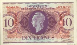 10 Francs GUADELOUPE  1944 P.27a q.SPL