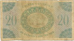 20 Francs GUADELOUPE  1944 P.28a GE