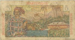 5 Francs Bougainville MARTINIQUE  1946 P.27a RC