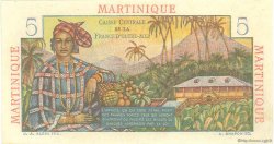 5 Francs Bougainville MARTINIQUE  1946 P.27a VZ+