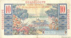 10 Francs Colbert GUADELOUPE  1946 P.32 MBC