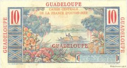 10 Francs Colbert GUADELOUPE  1946 P.32 MBC