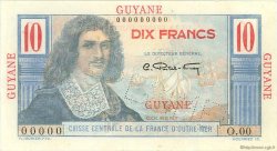 10 Francs Colbert Spécimen FRENCH GUIANA  1946 P.20s SPL