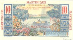 10 Francs Colbert MARTINIQUE  1946 P.28 AU