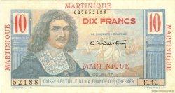 10 Francs Colbert MARTINIQUE  1946 P.28 MBC