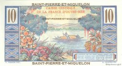 10 Francs Colbert SAINT-PIERRE UND MIQUELON  1946 P.23 ST