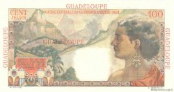 100 Francs La Bourdonnais GUADELOUPE  1946 P.35 SC+