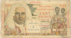 1 NF sur 100 Francs La Bourdonnais FRENCH ANTILLES  1960 P.01 P