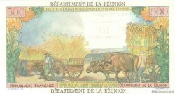 10 NF sur 500 Francs Pointe à Pitre REUNION INSEL  1964 P.54a ST
