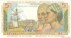 5 Francs ANTILLES FRANÇAISES  1964 P.07b TTB+