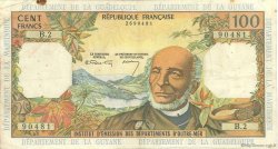 100 Francs FRENCH ANTILLES  1966 P.10a q.BB