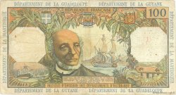 100 Francs FRENCH ANTILLES  1966 P.10b F-