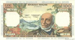 100 Francs FRENCH ANTILLES  1966 P.10b AU