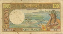 100 Francs TAHITI  1969 P.23 G