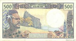 500 Francs FRENCH PACIFIC TERRITORIES  1992 P.01b fSS