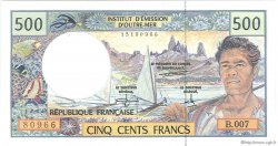 500 Francs POLYNESIA, FRENCH OVERSEAS TERRITORIES  1992 P.01b UNC