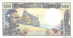 500 Francs FRENCH PACIFIC TERRITORIES  1992 P.01b SS
