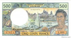 500 Francs FRENCH PACIFIC TERRITORIES  1992 P.01d