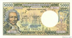 5000 Francs TAHITI  1971 P.28a UNC-