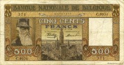 500 Francs BELGIQUE  1945 P.127