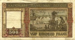 500 Francs BELGIO  1945 P.127 BB