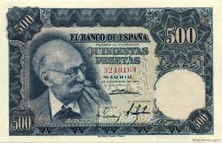 500 Pesetas ESPAGNE  1951 P.142a pr.NEUF